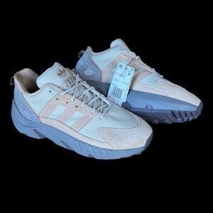 Adidas ZX22  Men's Cream Khaki Grey brown  Sneakers men’s size 11 NWT